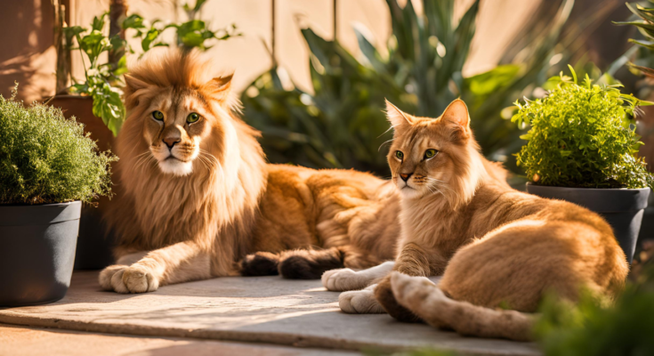 Lion Cut Cats Information