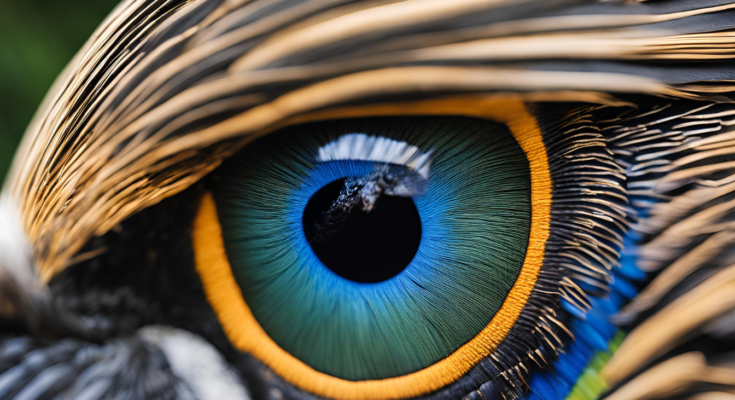 Egyptian Whoop Bird Eye