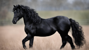 Miniature Friesian Horse Breed